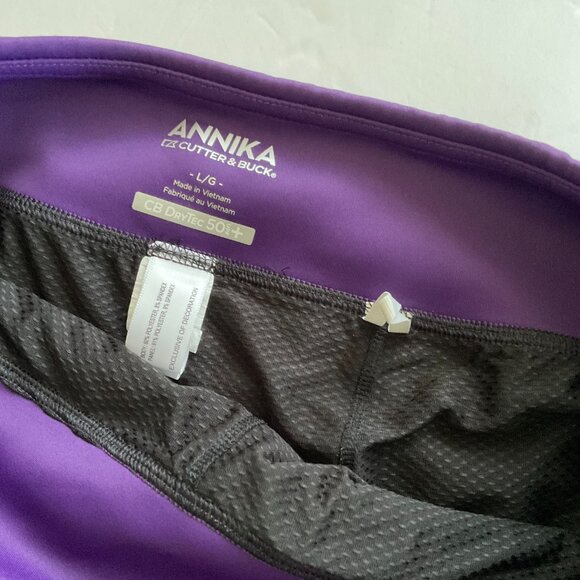 ANNIKA Cutter & Buck Women's Athletic Skort EUC Size Large - Picture 3 of 7